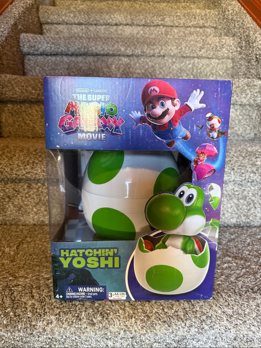 Hatchin' Yoshi Egg Toy - The Super Mario Galaxy Movie